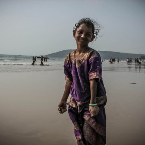 girl at the beach